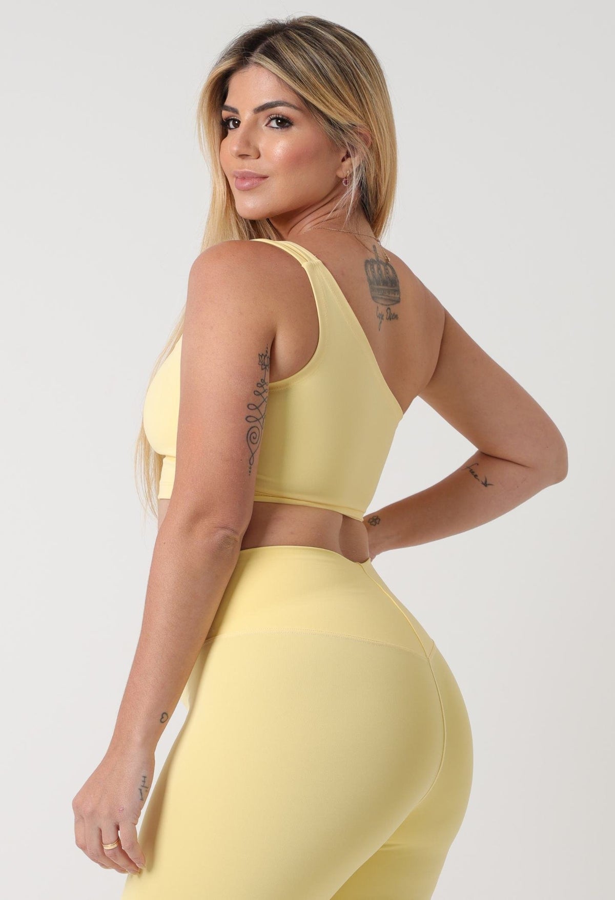 Cropped Mel - Amarelo