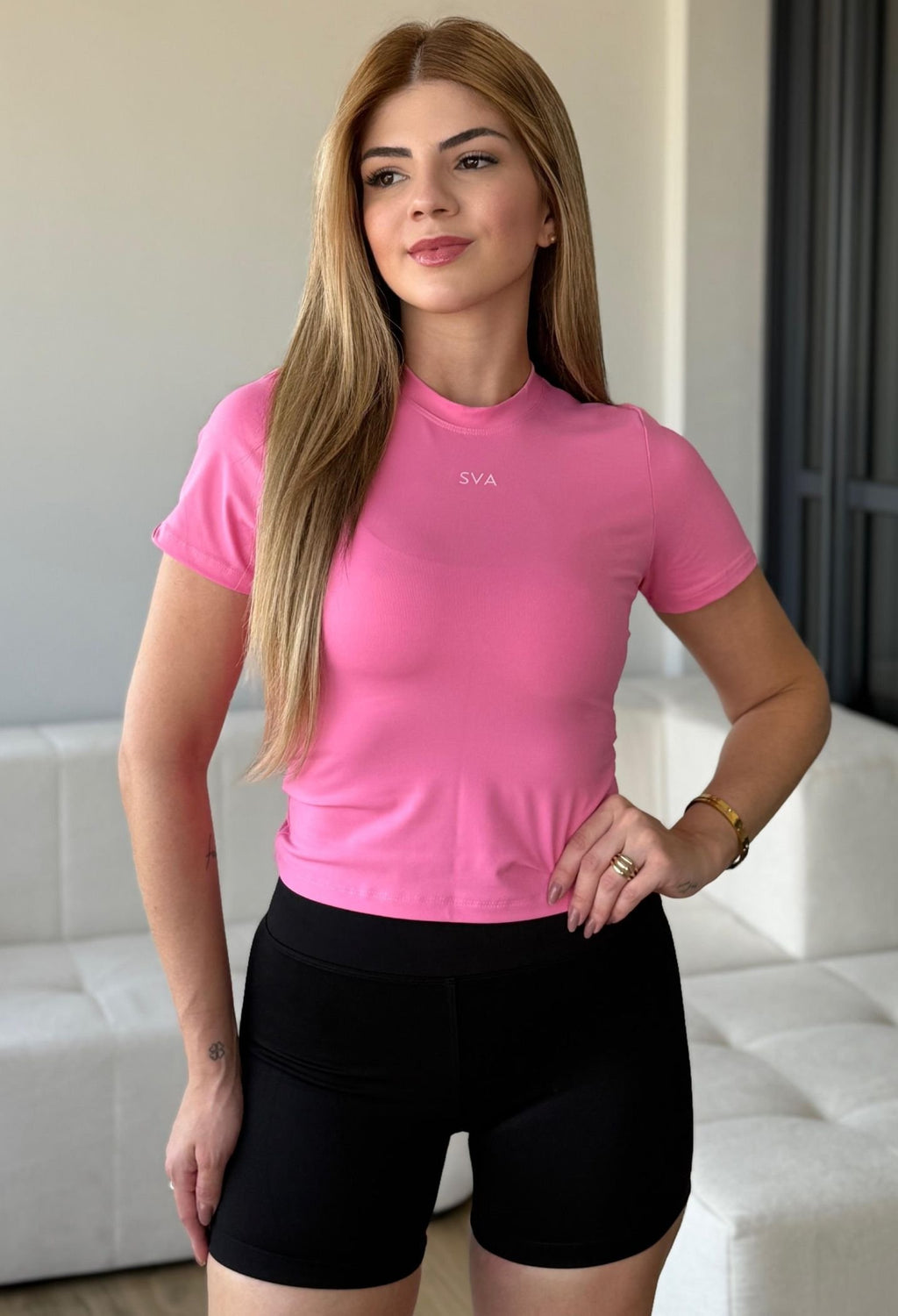 Blusa Cris - Rosa Bebe