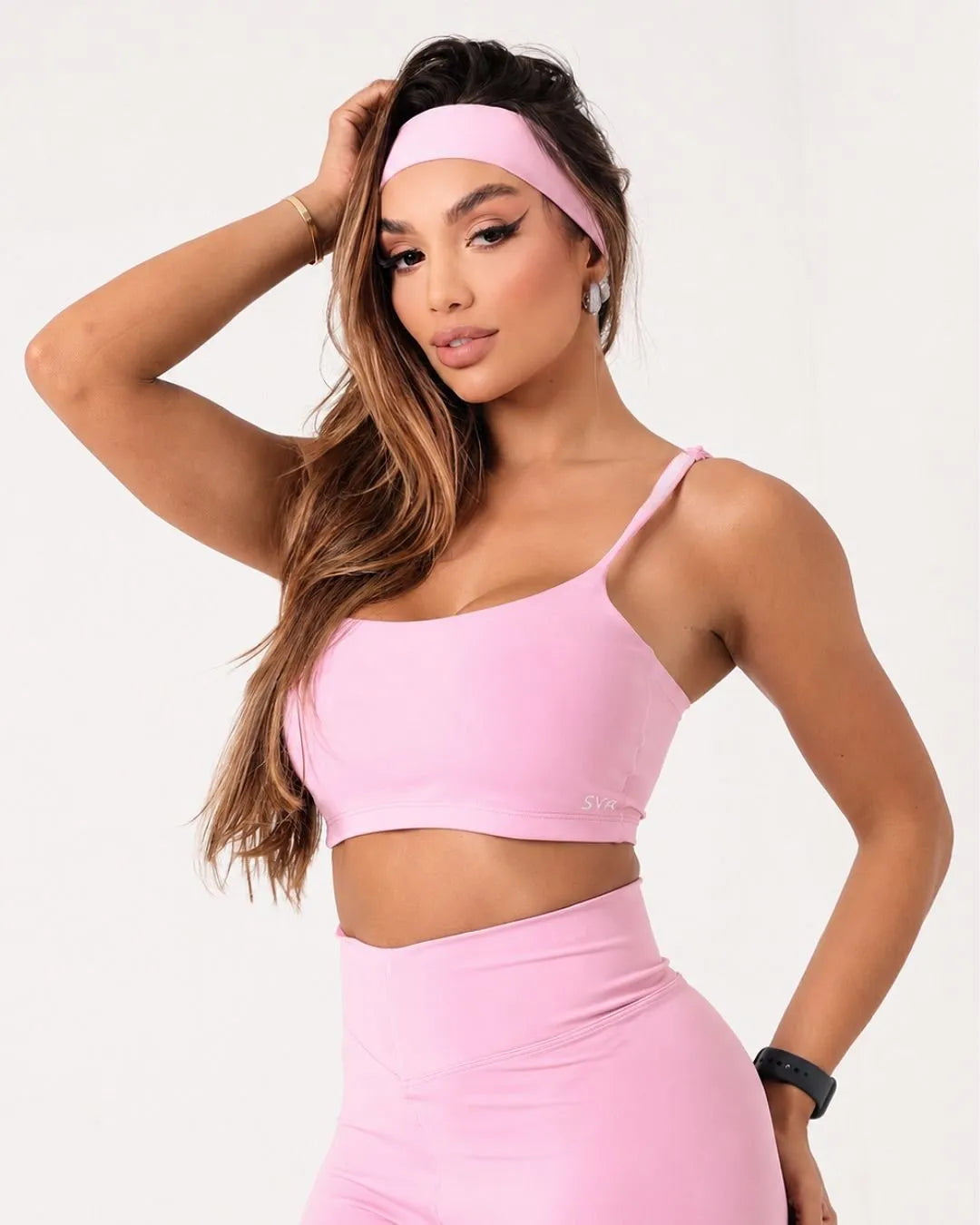 Cropped Thais - Rosa Iogurte