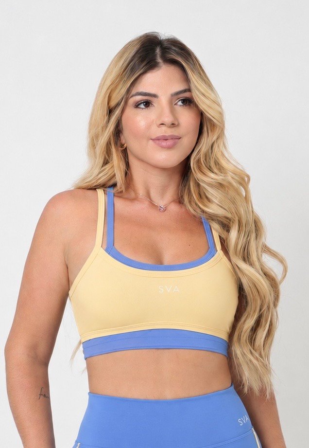 Azul com Amarelo