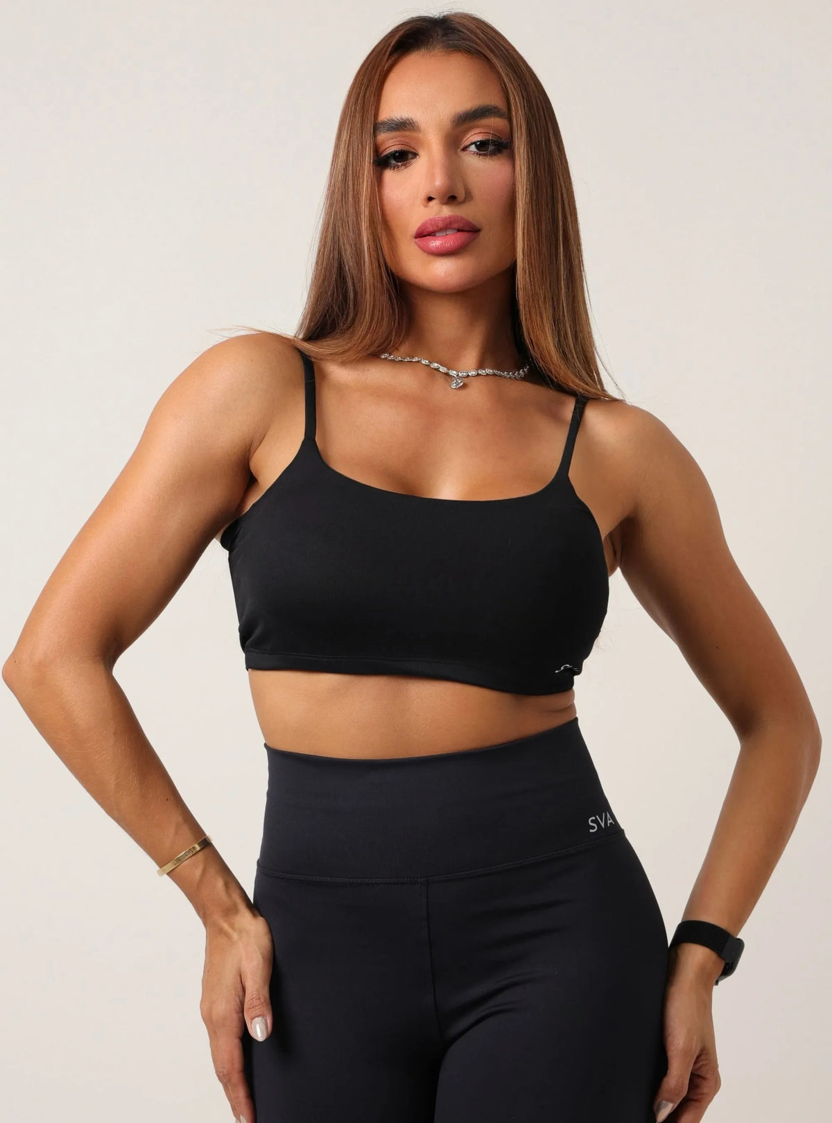 Cropped Thais - Preto