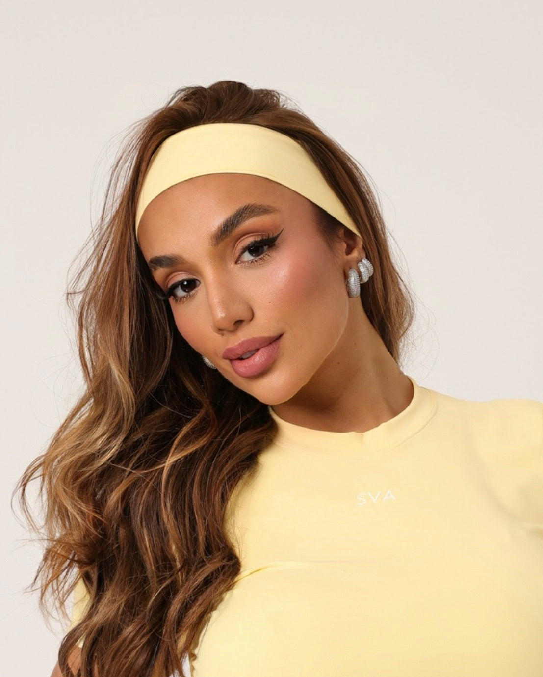 Faixa de Cabelo Amarelo