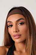 Faixa de Cabelo Chocolate Escuro