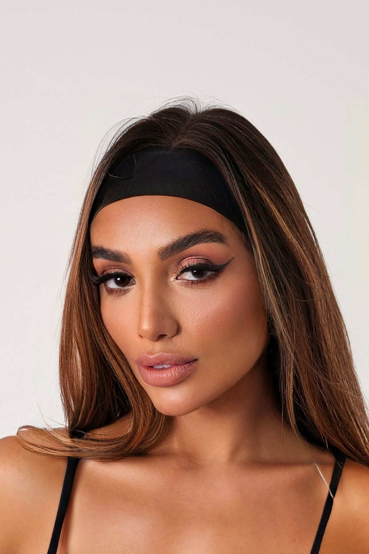 Faixa de Cabelo Preto