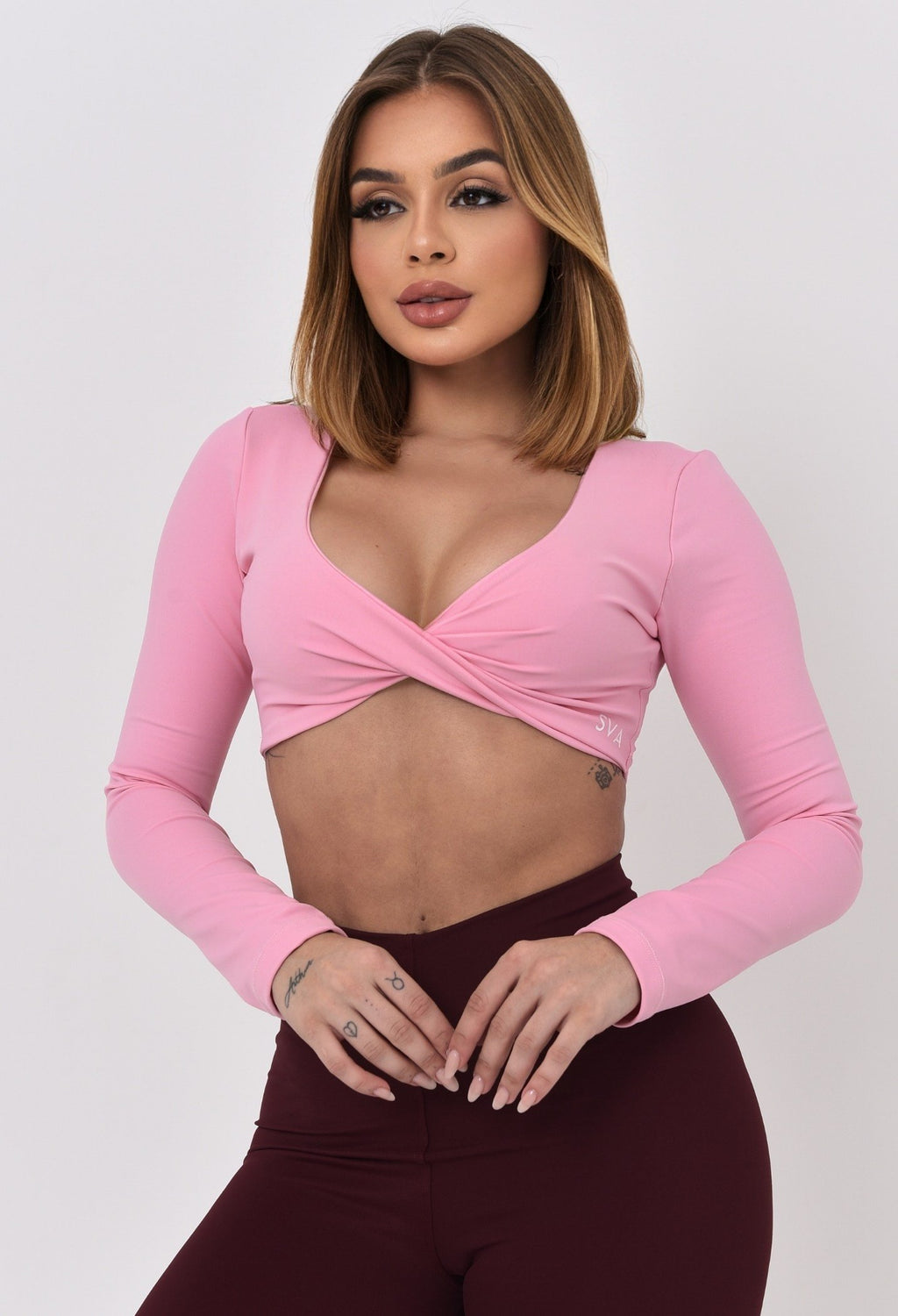Cropped Grazy - Rosa Iogurte