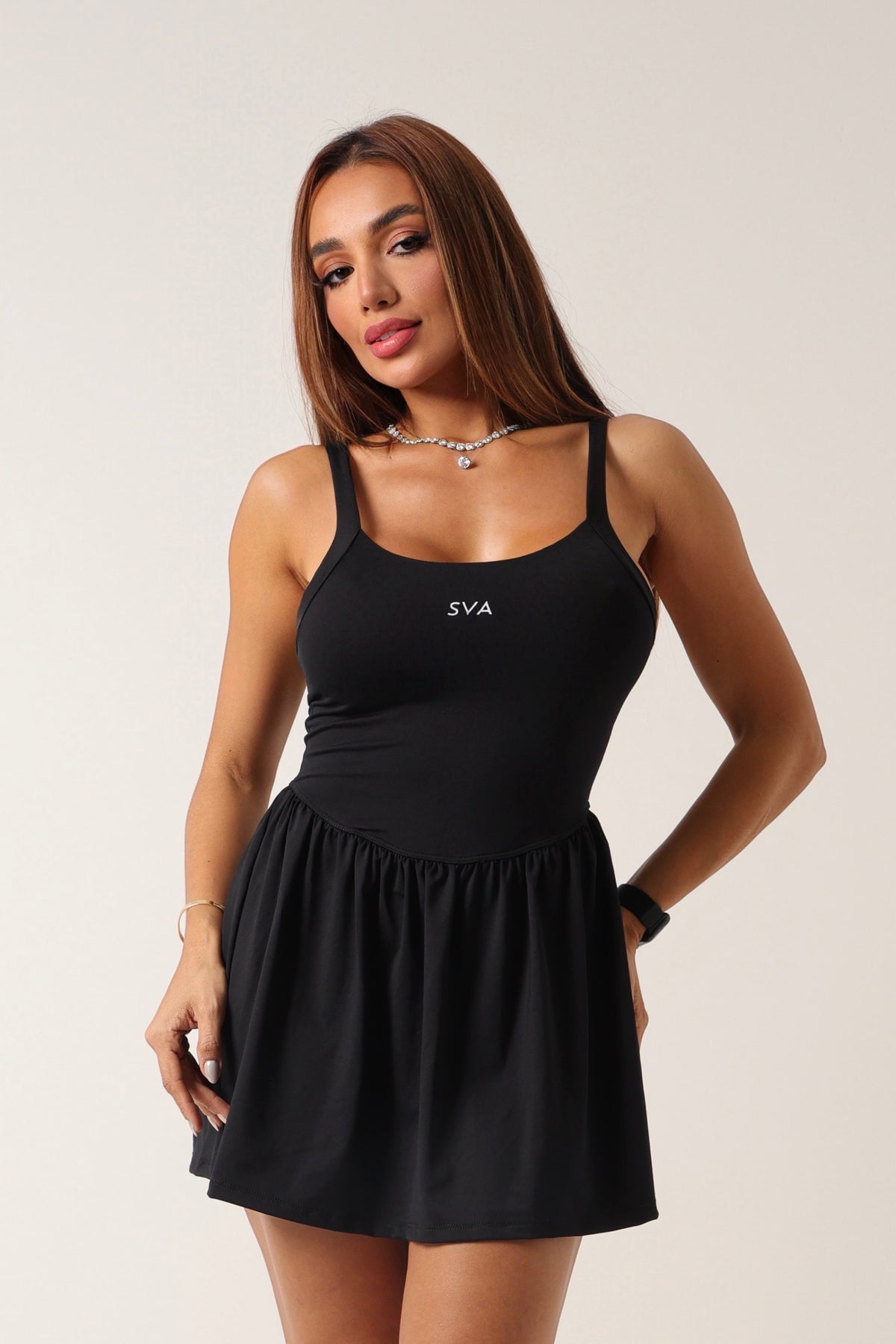 Macaquinho Isabelly Preto - moda fitness SVA - look