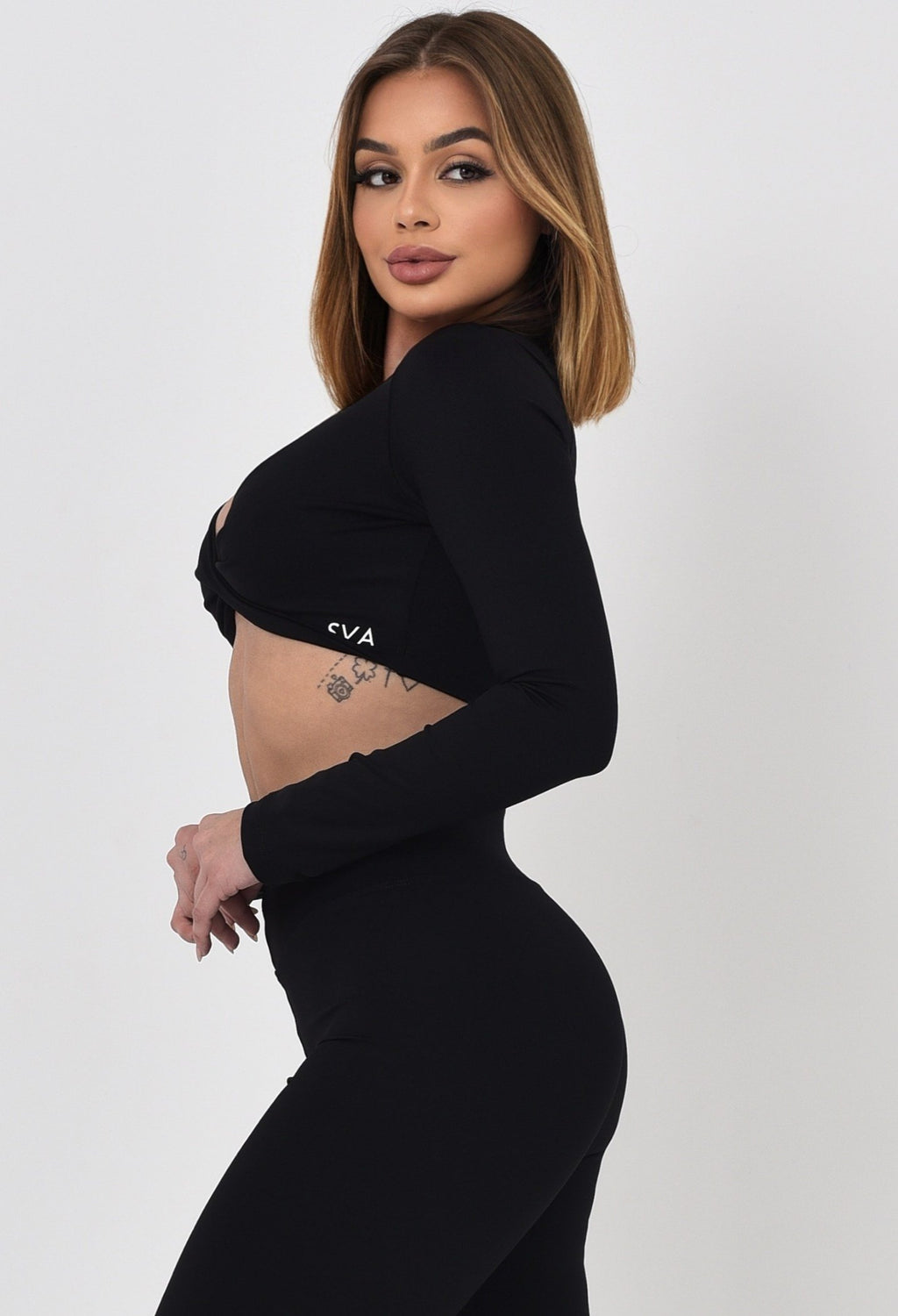 Cropped Grazy - Preto