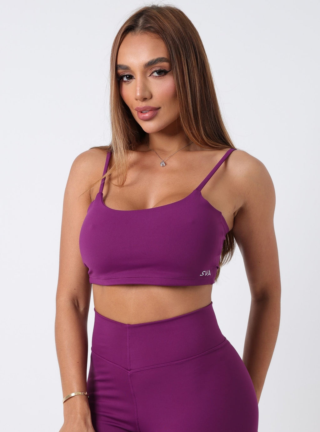 Cropped Thais - Roxo Escuro